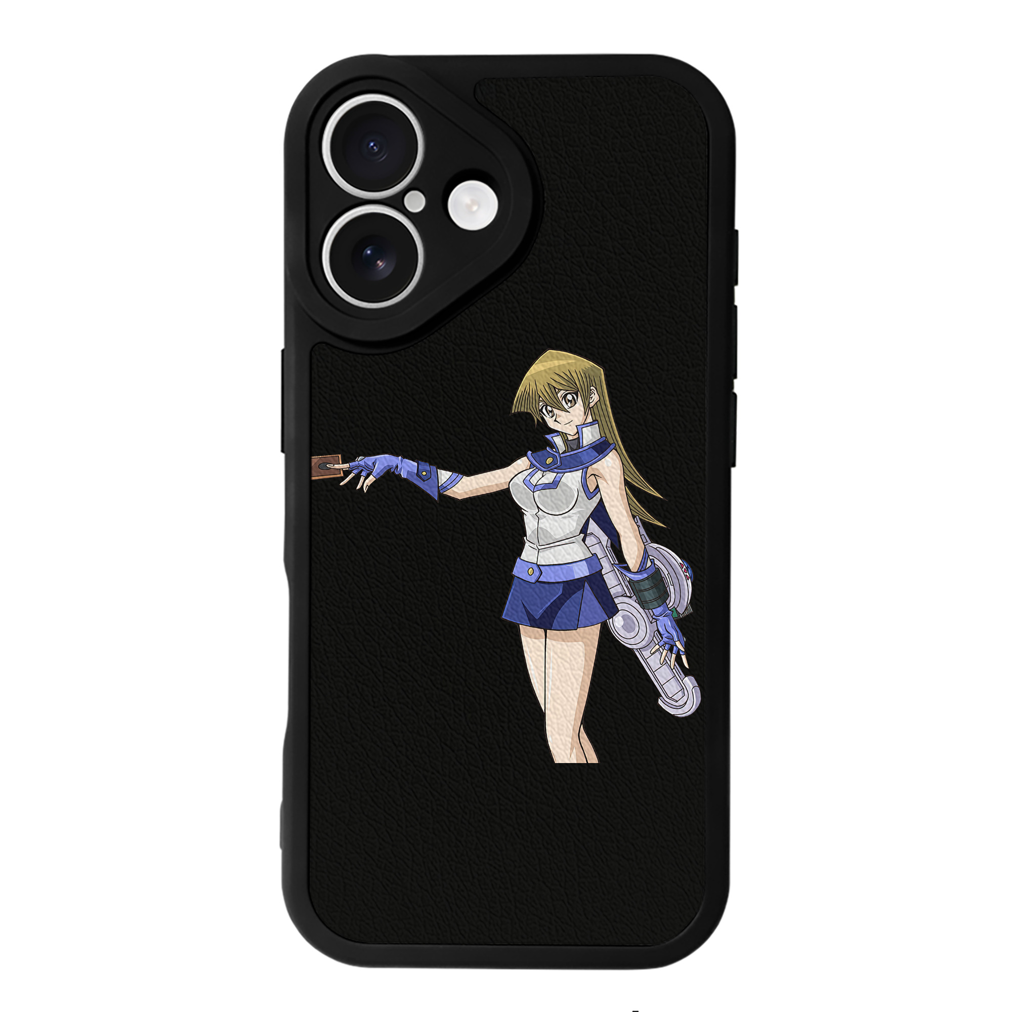 遊☆戯☆王 Yu-Gi-Oh! 【iPhone 16シリーズ対応】シリコンスマホケース（レザー調） 材質：シリコン